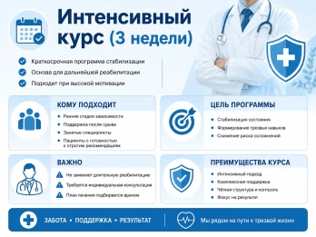 Реабилитация за 21 день в Верхнем Тагиле